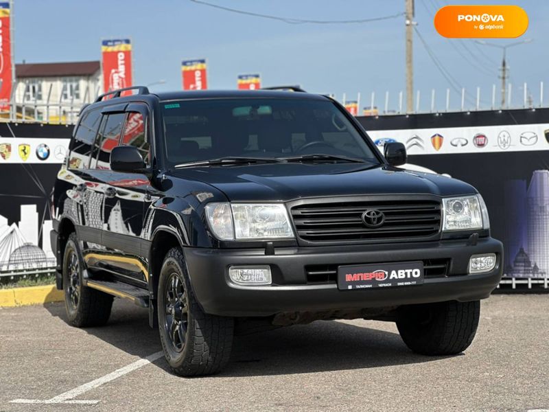 Toyota Land Cruiser, 2004, Газ пропан-бутан / Бензин, 4.7 л., 440 тис. км, Позашляховик / Кросовер, Чорний, Київ 101706 фото