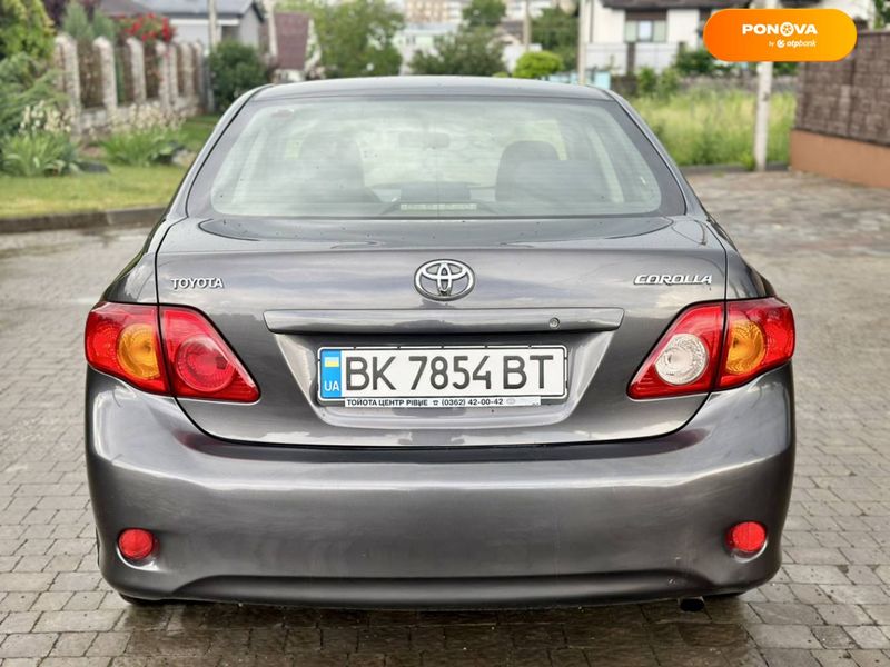 Toyota Corolla, 2007, Газ пропан-бутан / Бензин, 1.6 л., 185 тыс. км, Седан, Серый, Ровно Cars-Pr-64246 фото