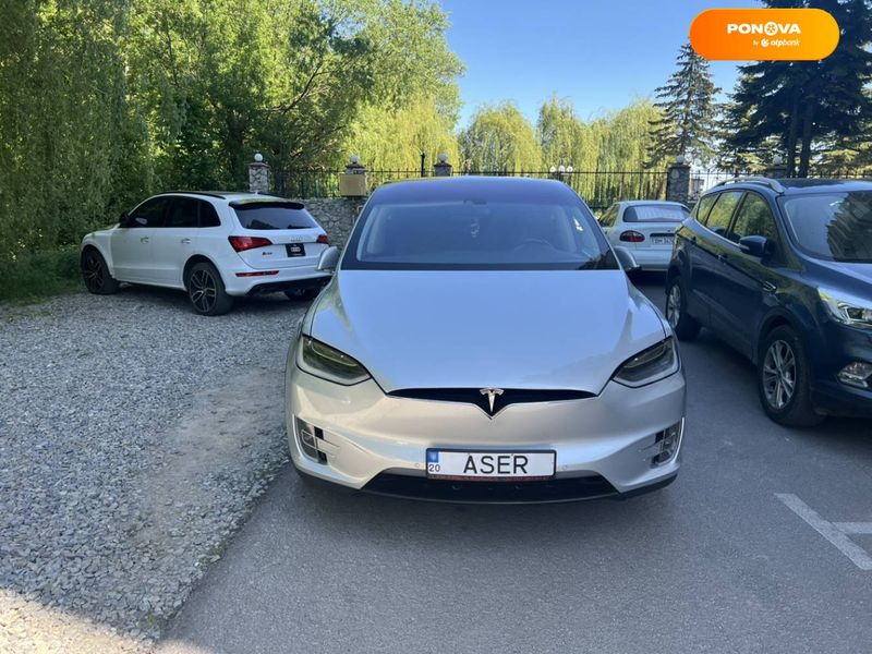 Tesla Model X, 2016, Електро, 93 тис. км, Позашляховик / Кросовер, Сірий, Тернопіль Cars-Pr-61362 фото