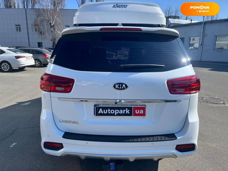 Kia Carnival, 2018, Дизель, 2.2 л., 104 тис. км, Мінівен, Білий, Київ 42850 фото