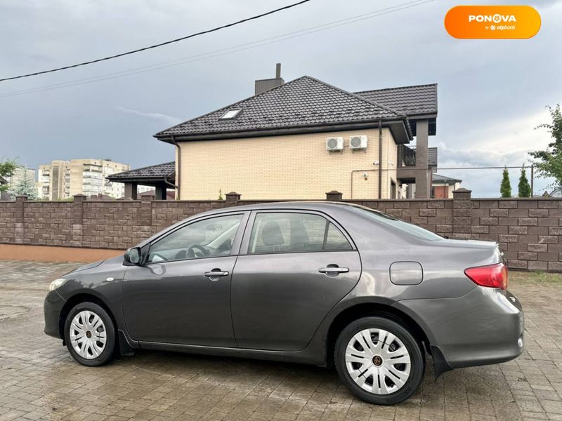 Toyota Corolla, 2007, Газ пропан-бутан / Бензин, 1.6 л., 185 тис. км, Седан, Сірий, Рівне Cars-Pr-64246 фото