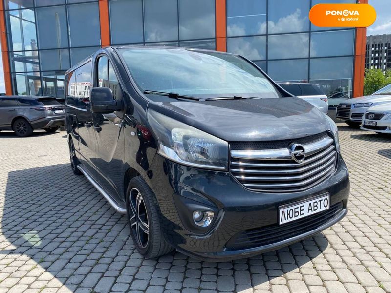 Opel Vivaro, 2016, Дизель, 1.6 л., 152 тис. км, Мінівен, Чорний, Львів 97652 фото