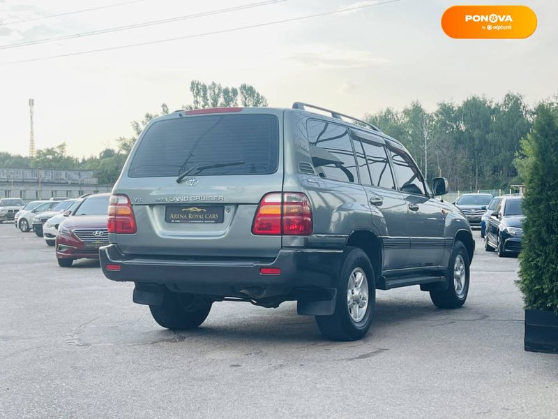 Toyota Land Cruiser, 2001, Газ пропан-бутан / Бензин, 4.7 л., 447 тис. км, Позашляховик / Кросовер, Зелений, Харків 107315 фото