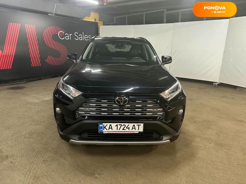 Toyota RAV4, 2019, Бензин, 1.99 л., 58 тис. км, Позашляховик / Кросовер, Чорний, Київ 111016 фото