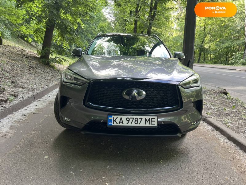 Infiniti QX50, 2018, Бензин, 1.99 л., 103 тыс. км, Внедорожник / Кроссовер, Серый, Киев Cars-Pr-66038 фото