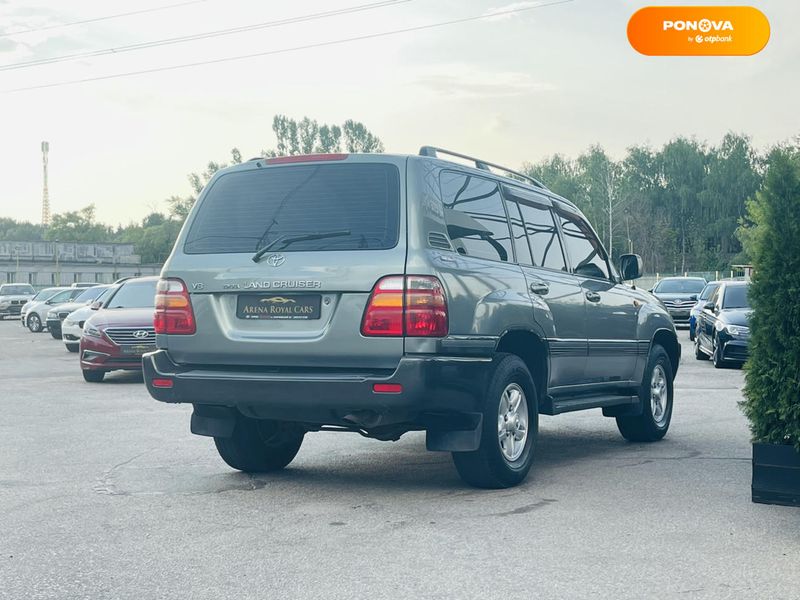 Toyota Land Cruiser, 2001, Газ пропан-бутан / Бензин, 4.7 л., 447 тис. км, Позашляховик / Кросовер, Зелений, Харків 107315 фото