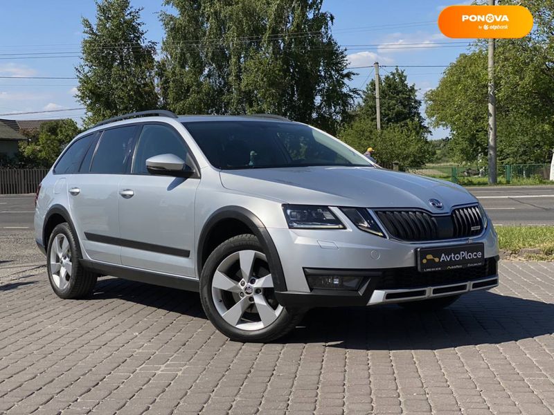 Skoda Octavia Scout, 2017, Дизель, 2 л., 247 тис. км, Універсал, Сірий, Луцьк 48346 фото