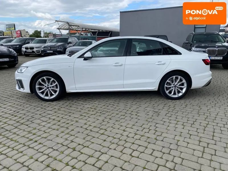 Audi A4, 2023 р., Дизель, 46 тис. км, Седан, Білий, Львів AT-10400915 фото