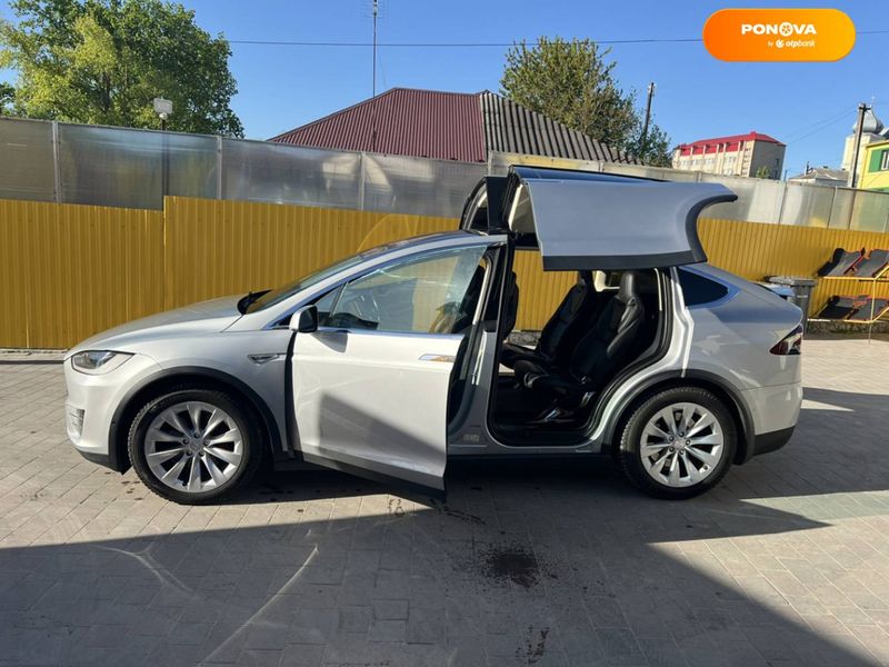 Tesla Model X, 2016, Електро, 93 тис. км, Позашляховик / Кросовер, Сірий, Тернопіль Cars-Pr-61362 фото