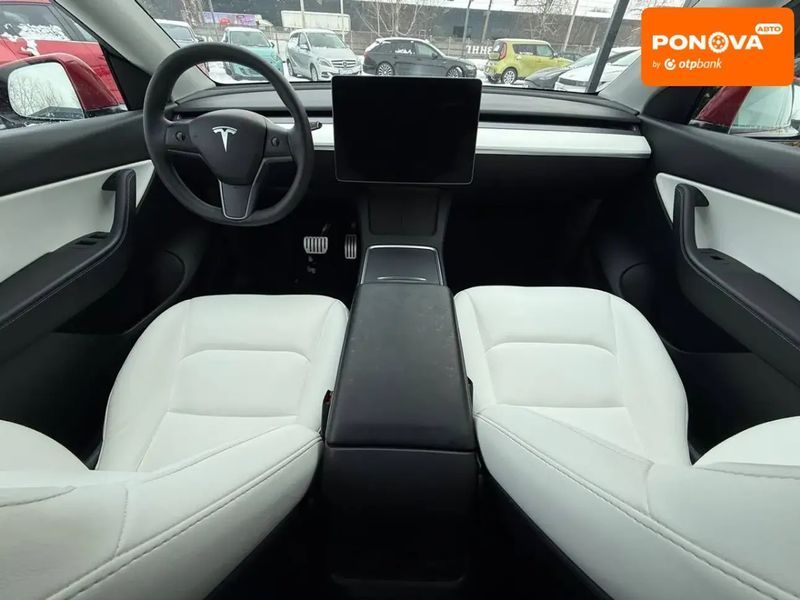 Tesla Model Y, 2022 р., Електро, 129 тис. км, Позашляховик / Кросовер, Червоний, Рівне AT-10409601 фото
