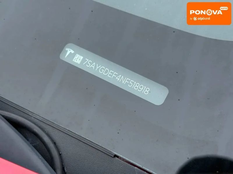 Tesla Model Y, 2022 р., Електро, 129 тис. км, Позашляховик / Кросовер, Червоний, Рівне AT-10409601 фото