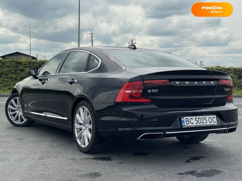 Volvo S90, 2017, Бензин, 1.97 л., 87 тыс. км, Седан, Чорный, Львов Cars-Pr-58273 фото