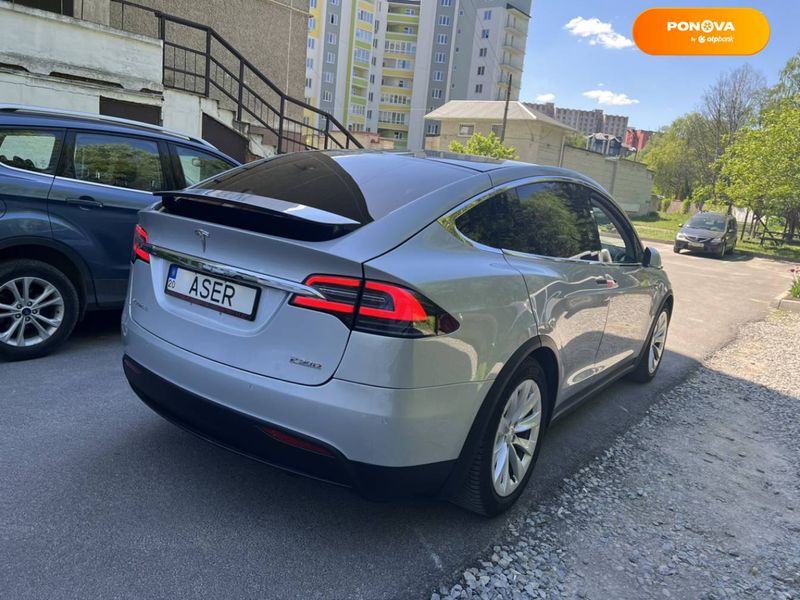 Tesla Model X, 2016, Електро, 93 тис. км, Позашляховик / Кросовер, Сірий, Тернопіль Cars-Pr-61362 фото