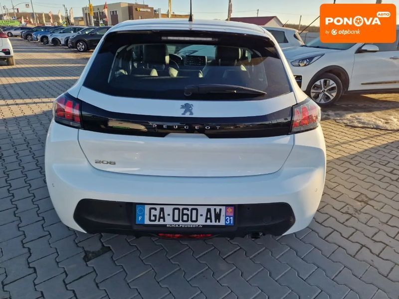 Peugeot 208, 2021 г., Бензин, 99 тыс. км, Хетчбек, Белый, Винница AT-10421894 фото