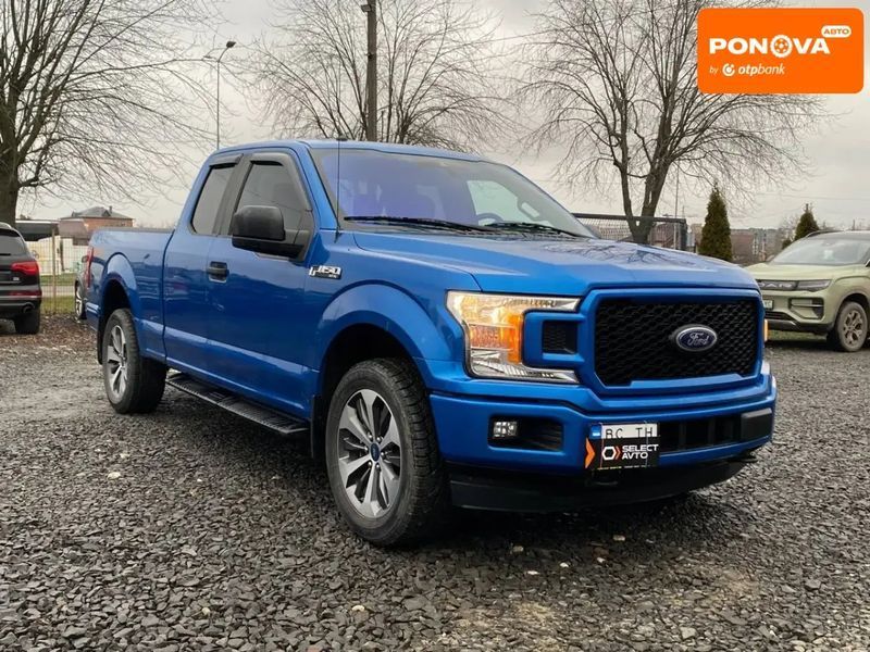 Ford F-150, 2019 г., Бензин, 124 тыс. км, Пікап, Синий, Львов AT-10406629 фото