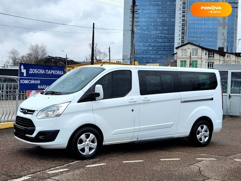 Ford Transit Custom, 2013, Дизель, 2.2 л., 450 тыс. км, Минивен, Белый, Киев 21743 фото