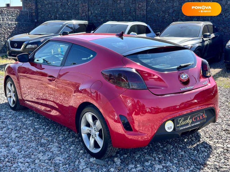 Hyundai Veloster, 2014, Бензин, 1.59 л., 217 тис. км, Хетчбек, Червоний, Одеса 102288 фото