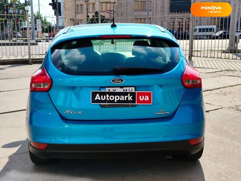 Ford Focus, 2016, Бензин, 2 л., 150 тис. км, Хетчбек, Синій, Харків 110232 фото