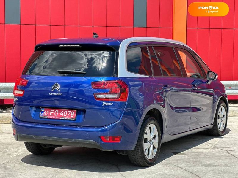 Citroen Grand C4 Picasso, 2017, Дизель, 1.6 л., 229 тис. км, Мінівен, Синій, Київ 103079 фото