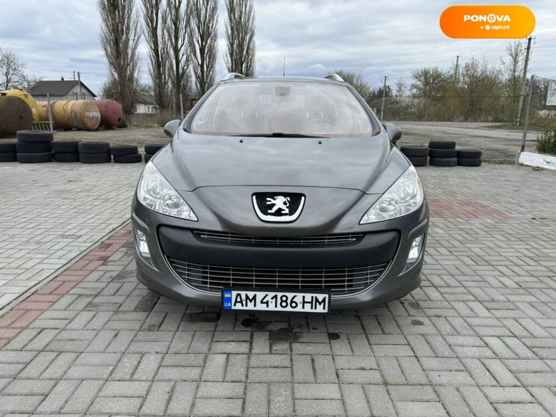 Peugeot 308, 2009, Бензин, 1.6 л., 200 тыс. км, Универсал, Серый, Житомир Cars-Pr-68958 фото