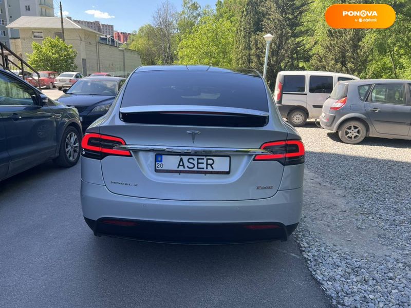 Tesla Model X, 2016, Електро, 93 тыс. км, Внедорожник / Кроссовер, Серый, Тернополь Cars-Pr-61362 фото