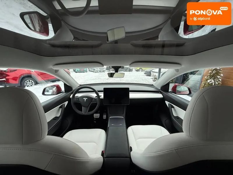 Tesla Model Y, 2022 р., Електро, 129 тис. км, Позашляховик / Кросовер, Червоний, Рівне AT-10409601 фото