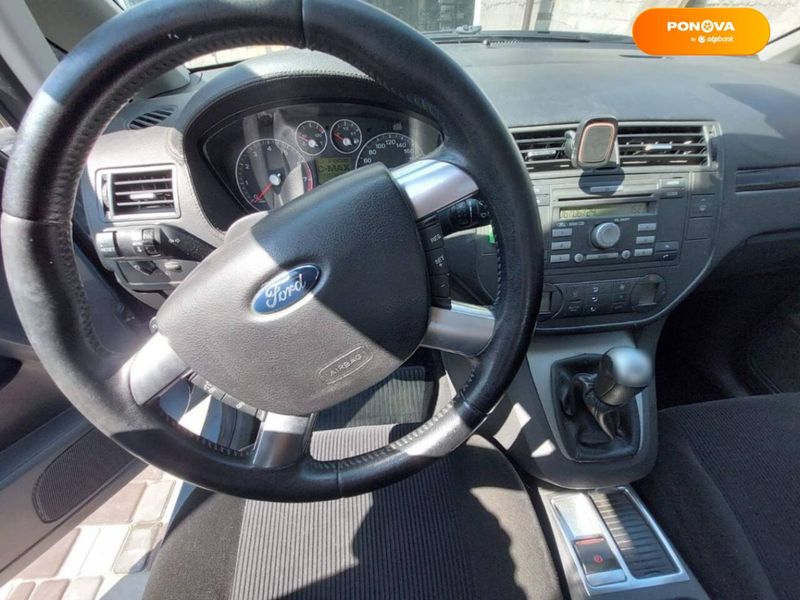 Ford Focus C-Max, 2006, Газ пропан-бутан / Бензин, 1.8 л., 230 тис. км, Мікровен, Сірий, Київ Cars-Pr-59775 фото