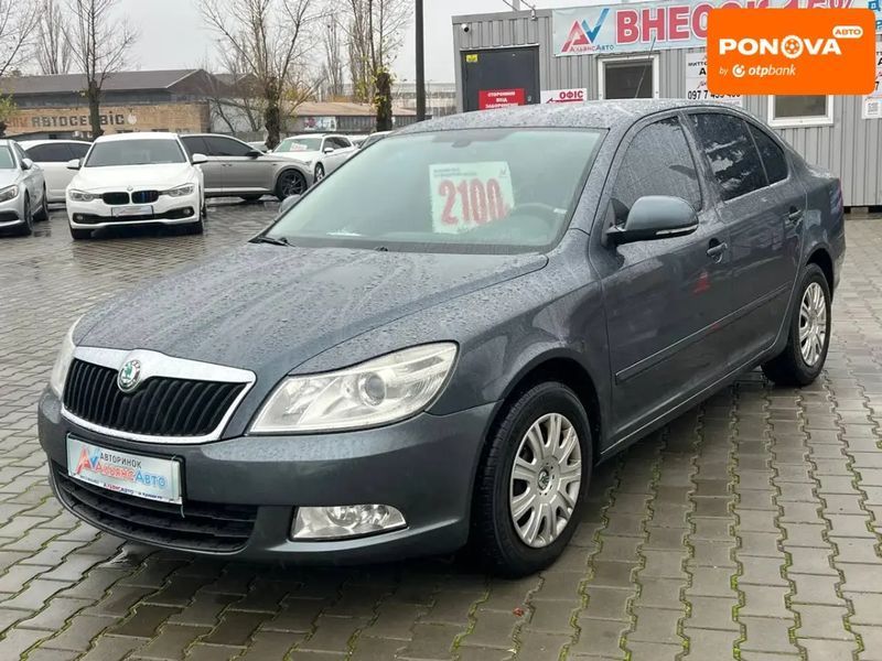 Skoda Octavia, 2010 г., Бензин, 218 тыс. км, Седан, Серый, Кривой Рог AT-10405160 фото