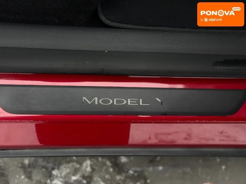 Tesla Model Y, 2022 р., Електро, 129 тис. км, Позашляховик / Кросовер, Червоний, Рівне AT-10409601 фото