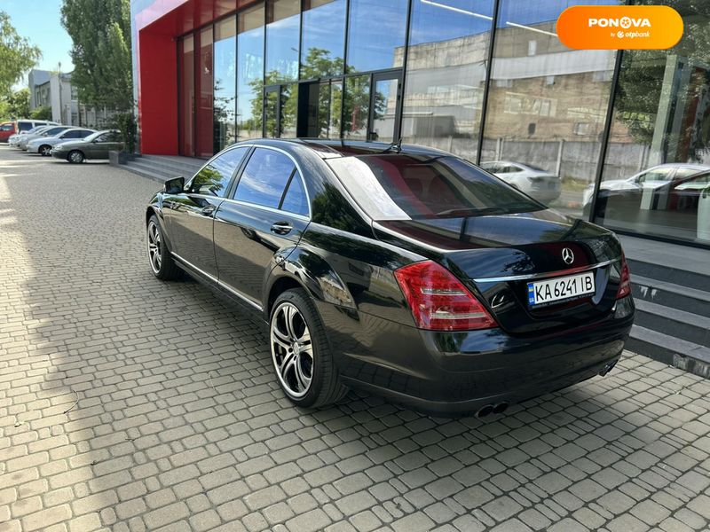 Mercedes-Benz S-Class, 2006, Бензин, 5.5 л., 229 тис. км, Седан, Чорний, Київ 103057 фото