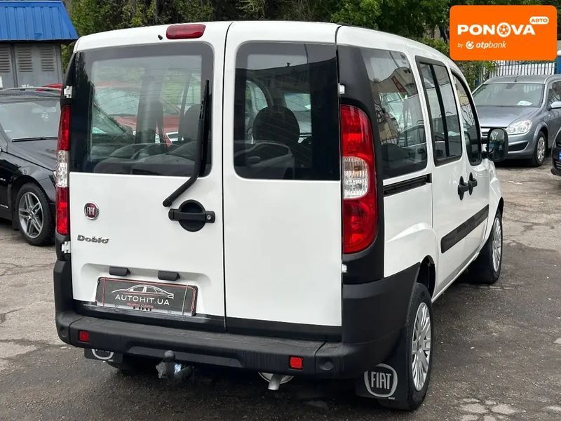 Fiat Doblo, 2013 р., Бензин, 125 тис. км, Універсал, Білий, Кам'янське (Дніпродзержинськ) AT-10417413 фото