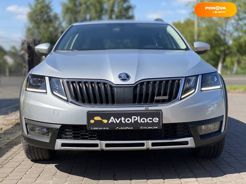 Skoda Octavia Scout, 2017, Дизель, 2 л., 247 тис. км, Універсал, Сірий, Луцьк 48346 фото