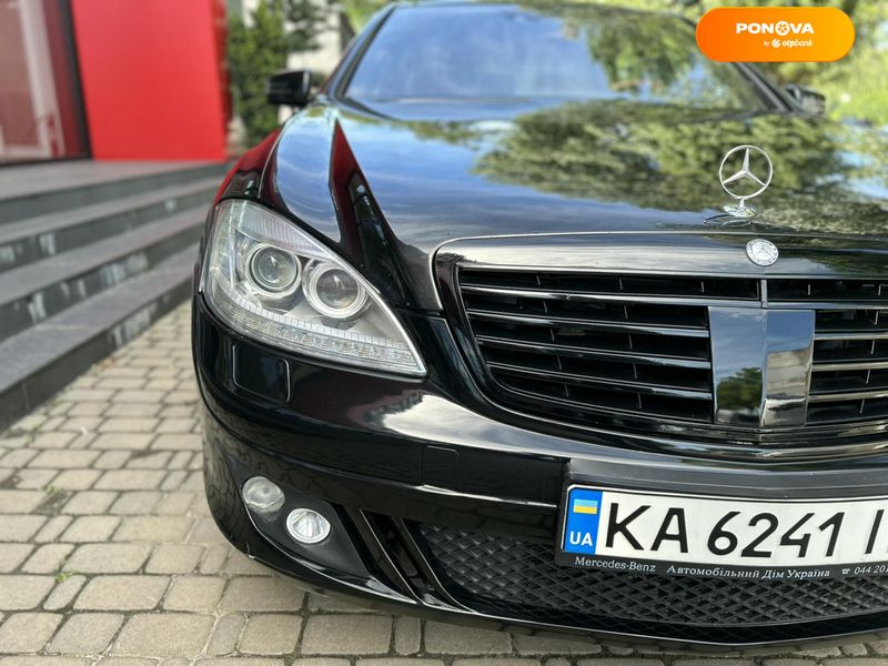 Mercedes-Benz S-Class, 2006, Бензин, 5.5 л., 229 тис. км, Седан, Чорний, Київ 103057 фото