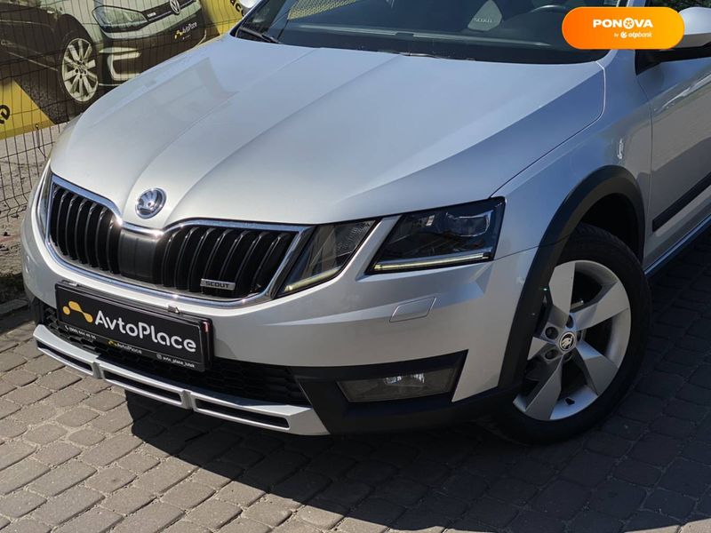 Skoda Octavia Scout, 2017, Дизель, 2 л., 247 тис. км, Універсал, Сірий, Луцьк 48346 фото