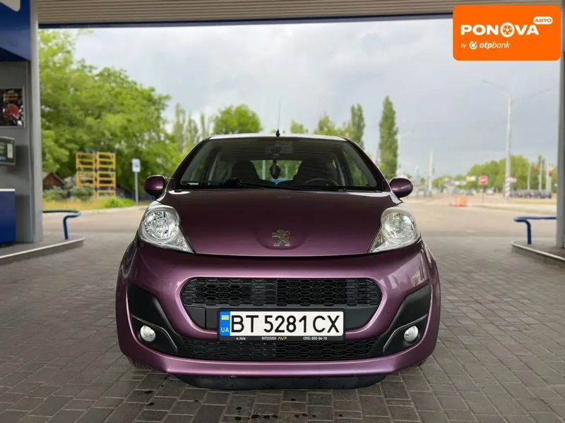 Peugeot 107, 2012 г., Бензин, 159 тыс. км, Хетчбек, Фиолетовый, Николаев AT-10403547 фото
