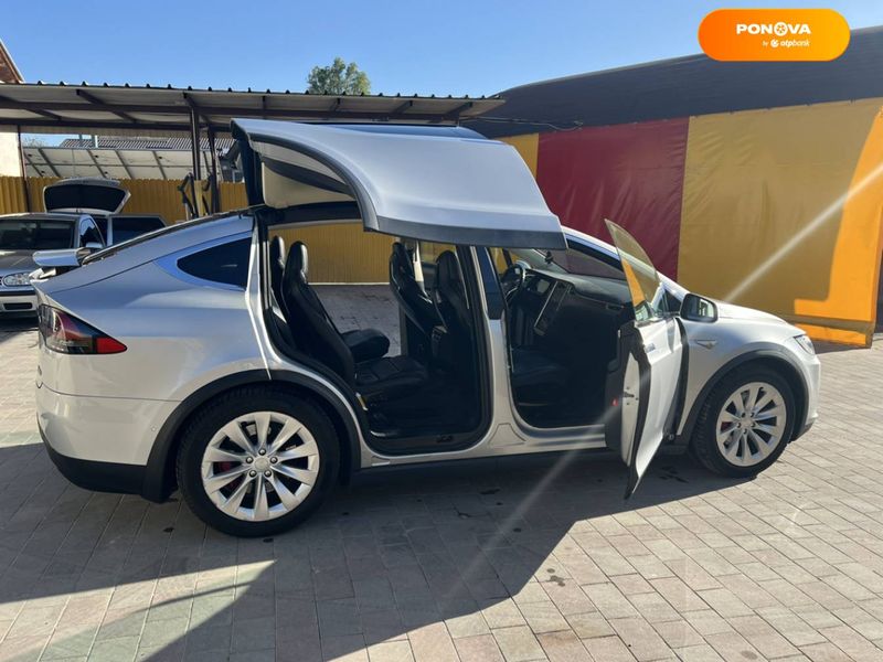 Tesla Model X, 2016, Електро, 93 тыс. км, Внедорожник / Кроссовер, Серый, Тернополь Cars-Pr-61362 фото