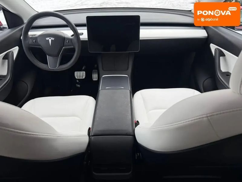 Tesla Model Y, 2022 р., Електро, 129 тис. км, Позашляховик / Кросовер, Червоний, Рівне AT-10409601 фото