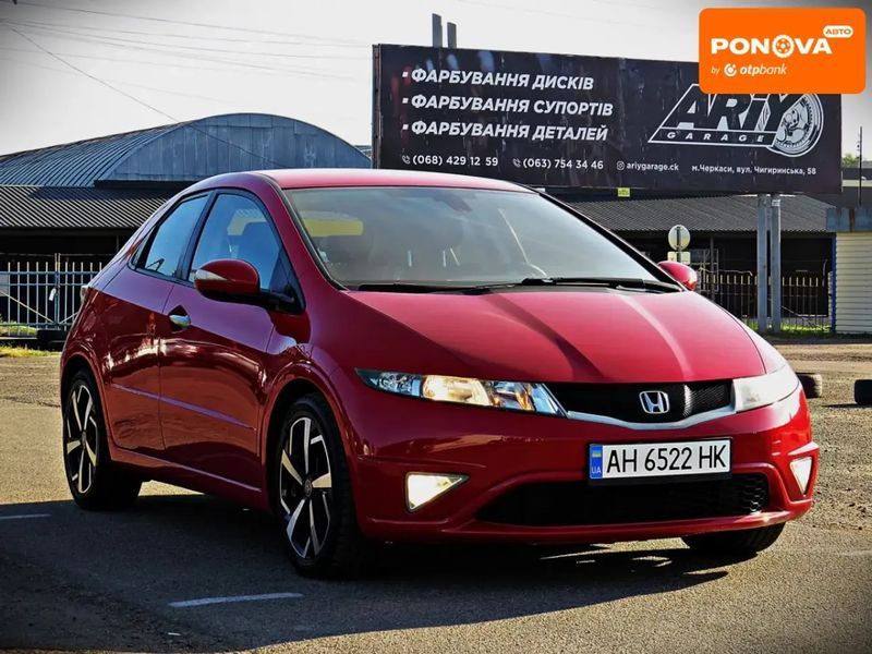Honda Civic, 2010 г., Бензин, 113 тыс. км, Хетчбек, Красный, Черкассы AT-10418327 фото