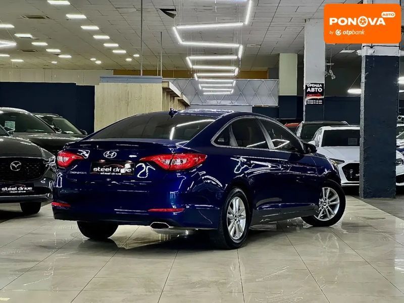 Hyundai Sonata, 2016 г., Бензин, 166 тыс. км, Седан, Синий, Николаев AT-10410595 фото