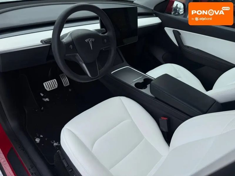 Tesla Model Y, 2022 р., Електро, 129 тис. км, Позашляховик / Кросовер, Червоний, Рівне AT-10409601 фото