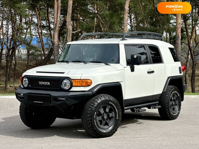 Toyota FJ Cruiser, 2008, Газ пропан-бутан / Бензин, 4 л., 170 тыс. км, Внедорожник / Кроссовер, Белый, Киев Cars-Pr-55859 фото