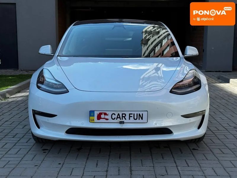 Tesla Model 3, 2018 р., Електро, 99 тис. км, Седан, Білий, Львів AT-10408529 фото