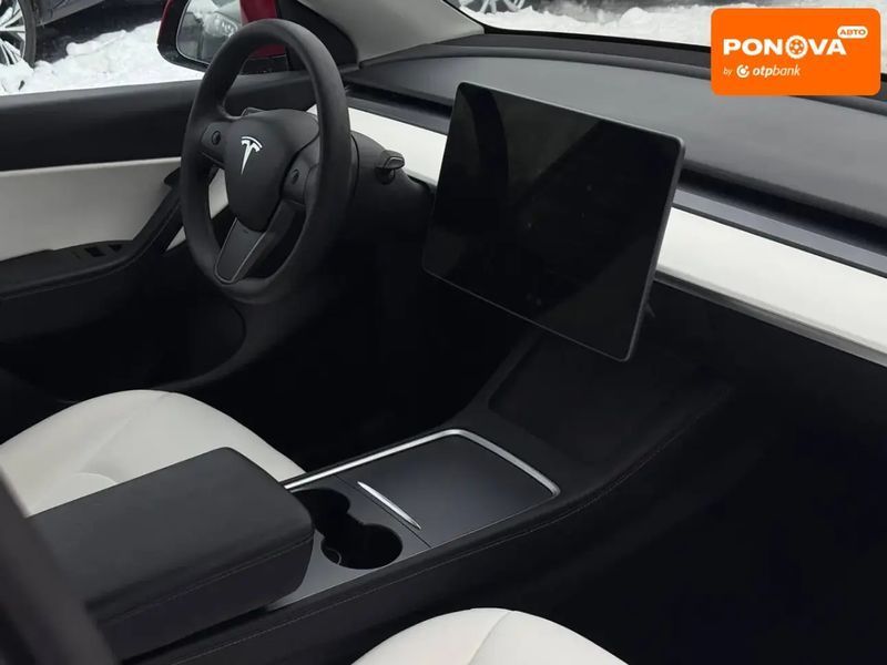 Tesla Model Y, 2022 р., Електро, 129 тис. км, Позашляховик / Кросовер, Червоний, Рівне AT-10409601 фото