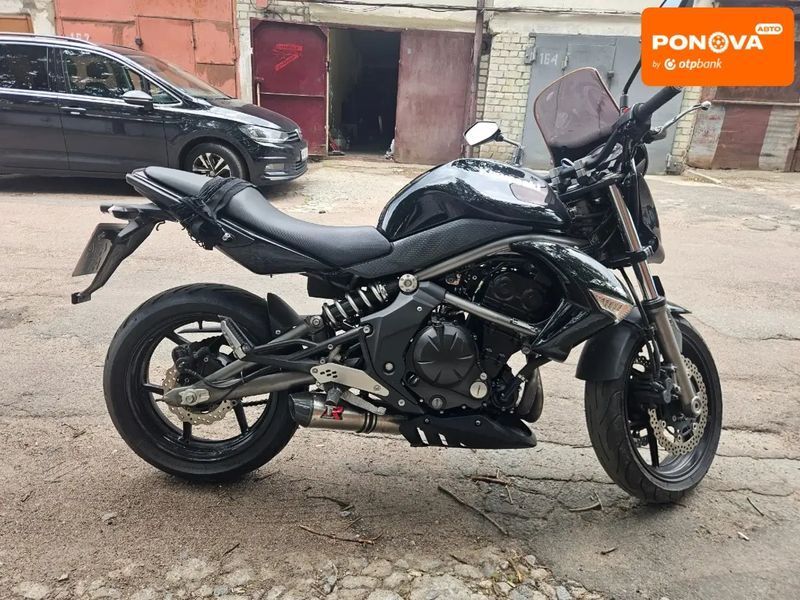 Kawasaki ER-6N, 2011 г., Бензин, 15 тыс. км, Мотоцикл без оптекателей (Naked bike), Чорный, Житомир AT-10399590 фото