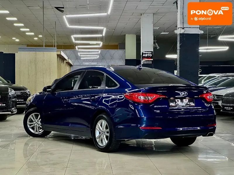 Hyundai Sonata, 2016 г., Бензин, 166 тыс. км, Седан, Синий, Николаев AT-10410595 фото