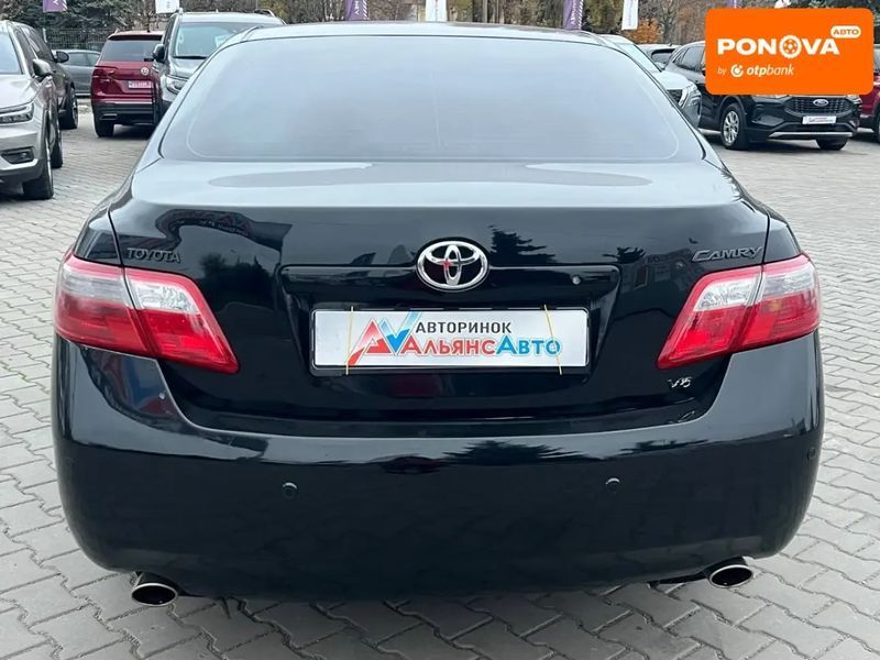 Toyota Camry, 2008 р., Газ пропан-бутан / Бензин, 280 тис. км, Седан, Чорний, Кривий Ріг AT-10404574 фото