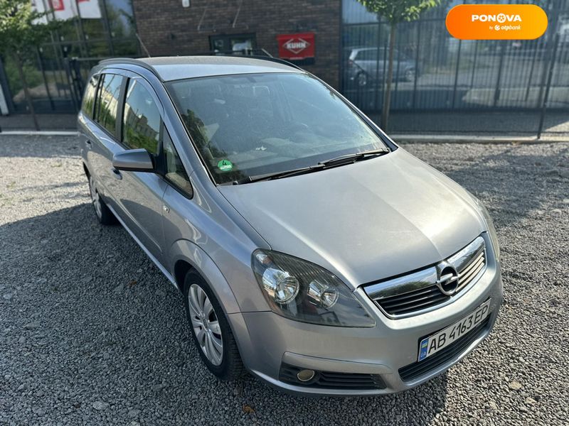 Opel Zafira, 2007, Бензин, 1.8 л., 178 тис. км, Мінівен, Сірий, Вінниця 111250 фото