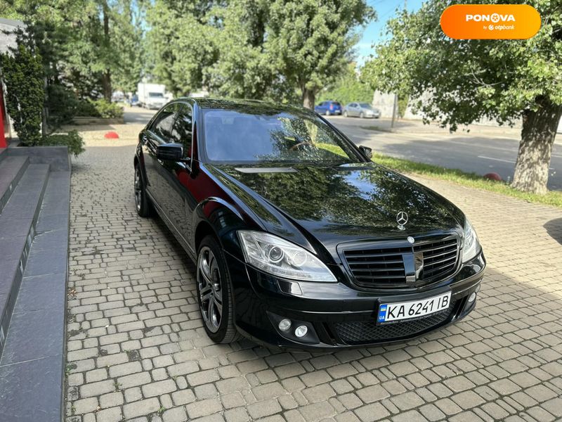 Mercedes-Benz S-Class, 2006, Бензин, 5.5 л., 229 тис. км, Седан, Чорний, Київ 103057 фото