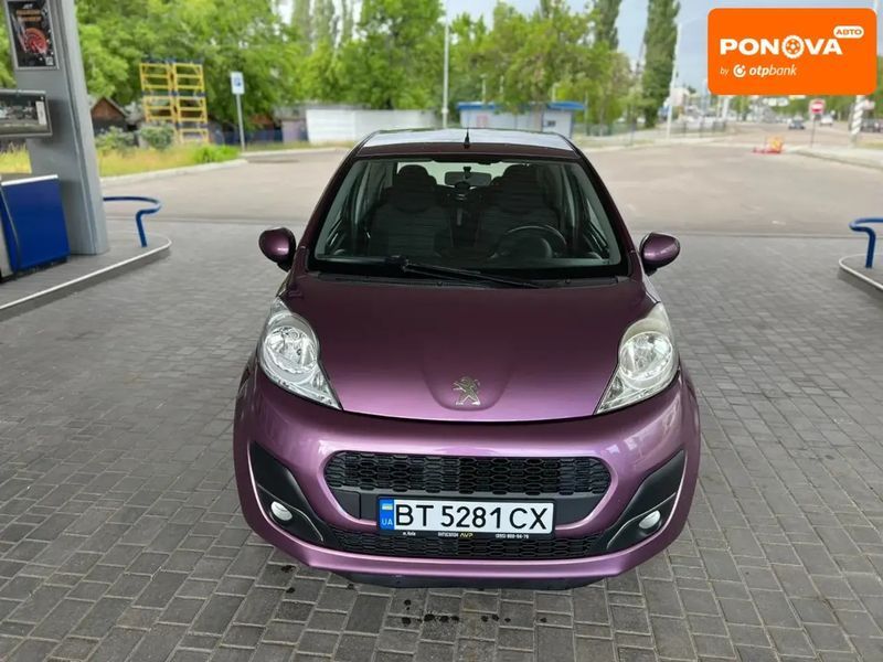 Peugeot 107, 2012 г., Бензин, 159 тыс. км, Хетчбек, Фиолетовый, Николаев AT-10403547 фото