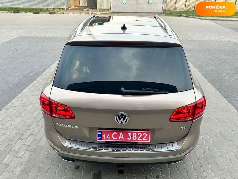 Volkswagen Touareg, 2015, Дизель, 3 л., 181 тис. км, Позашляховик / Кросовер, Коричневий, Ужгород 109603 фото